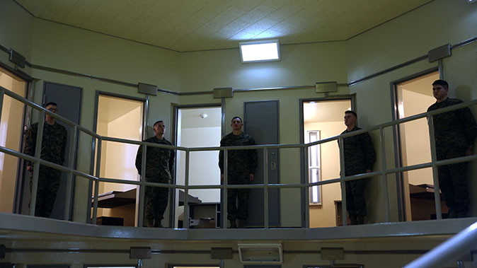 Camp Hansen CCU brig marines