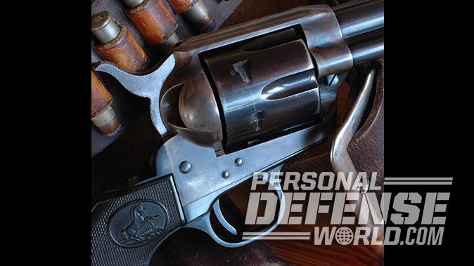 colt peacemaker revolver frame