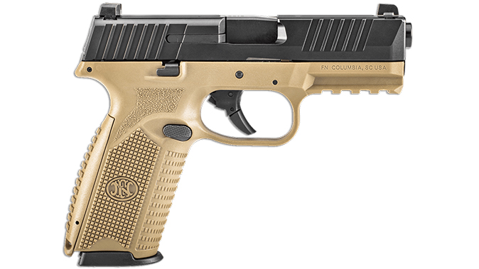 FN FDE BLK FN 509 pistol right profile