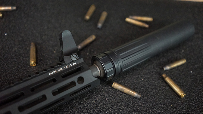 hearing protection act suppressor closeup