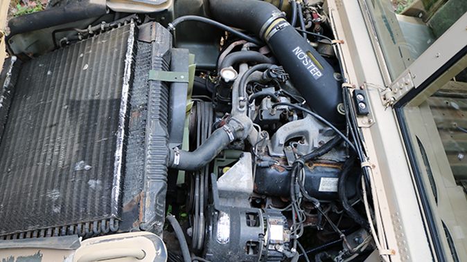 surplus humvee engine