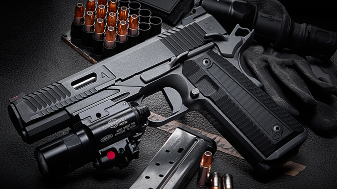 Nighthawk agent 2 pistol left angle