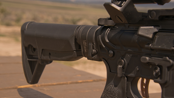 PWS MK107 Mod 2 rifle rear stock