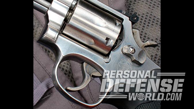 smith wesson Model 66 Combat Magnum revolver hammer and trigger