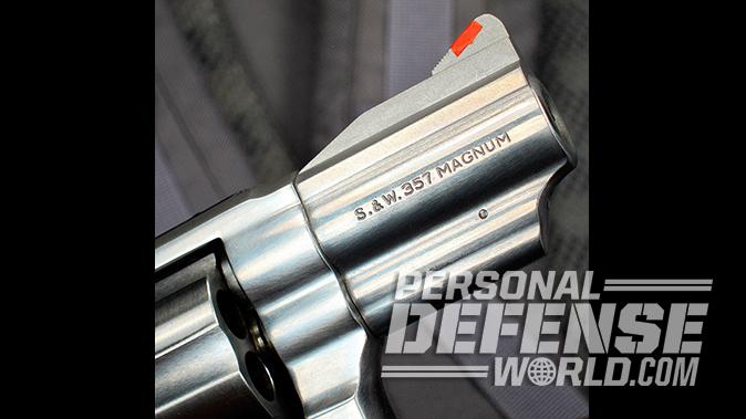 smith wesson Model 66 Combat Magnum revolver front sight blade