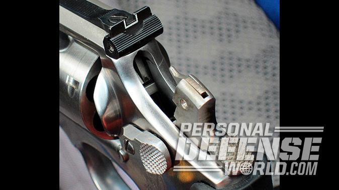 smith wesson Model 66 Combat Magnum revolver hammer-mounted firing pin