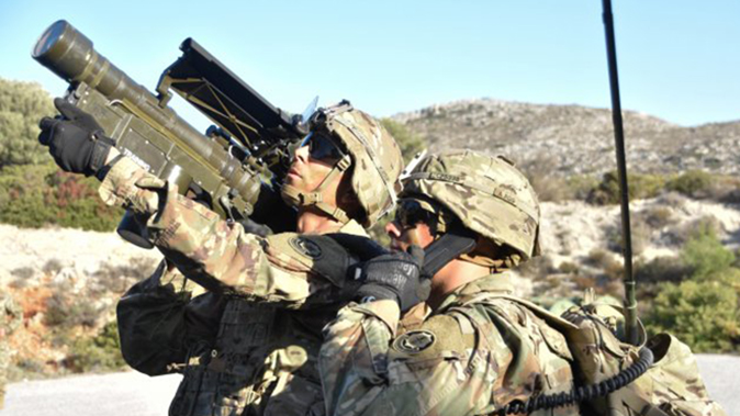 FIM-92 Stinger missile training