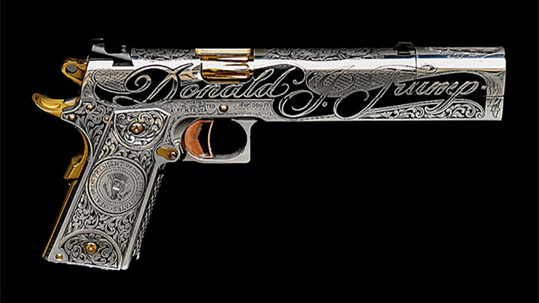 jesse james trump 1911 gun