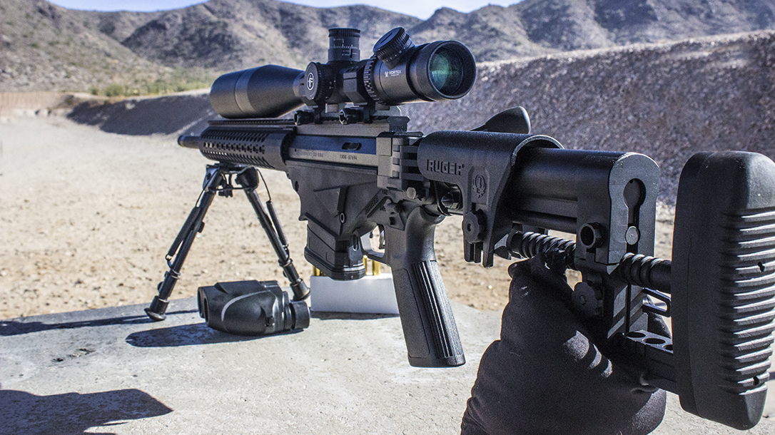 Ruger Precision Rifle test range