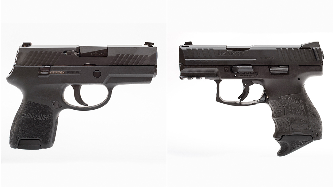 Sig P320 Subcompact vs. Heckler & Koch VP9SK lead reup