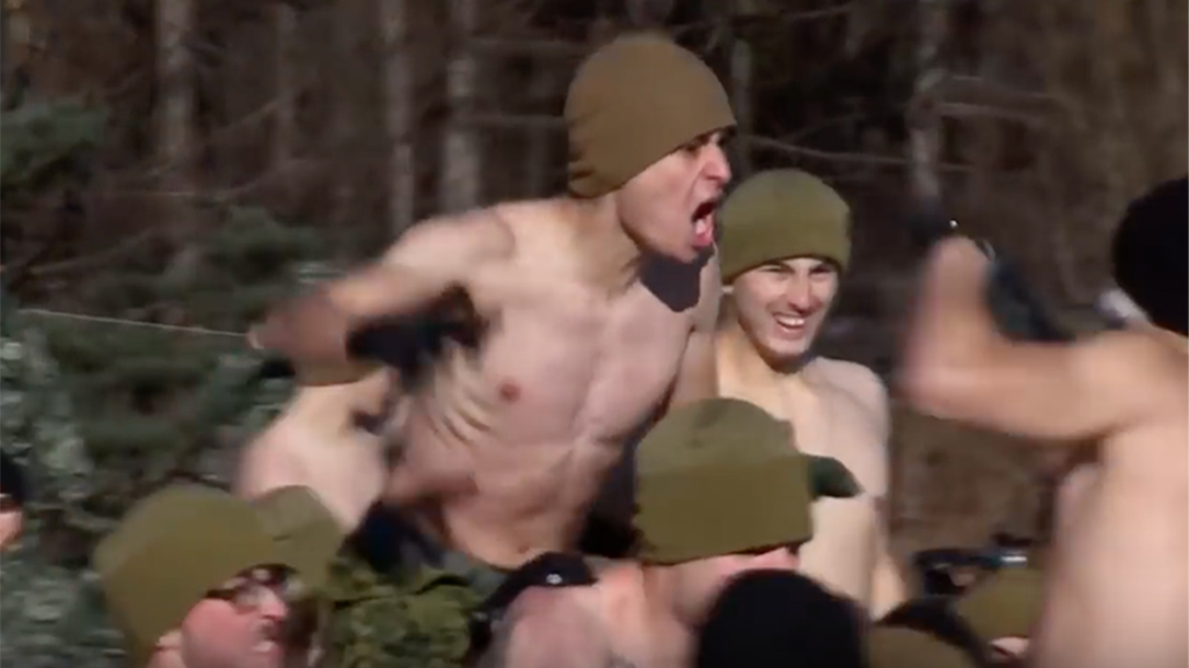 south korea marine Cold Weather Training