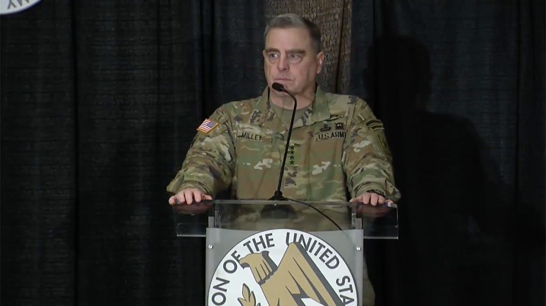 mark milley new army rifle ausa