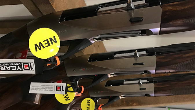Benelli Ethos Sport shotguns