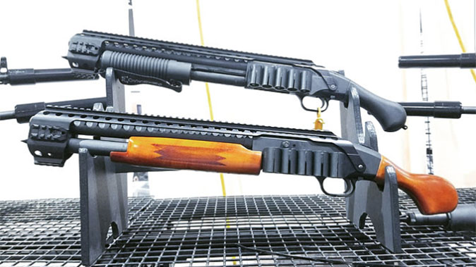 black aces tactical mossberg shockwave wood furniture comparison profile shot