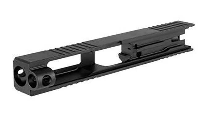 Brownells Long Slide glock frame left angle