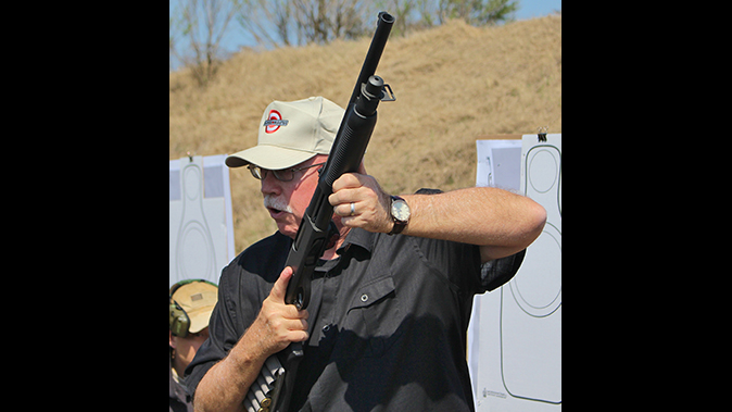tactical shotgun training cycling action
