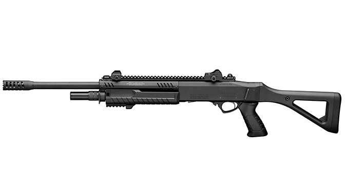 fabarm STF 12 Shotgun black left profile