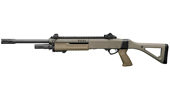 fabarm STF 12 Shotgun fde left profile
