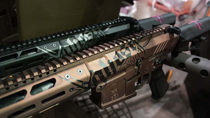 Gurkha Grey Ghost rifles rails