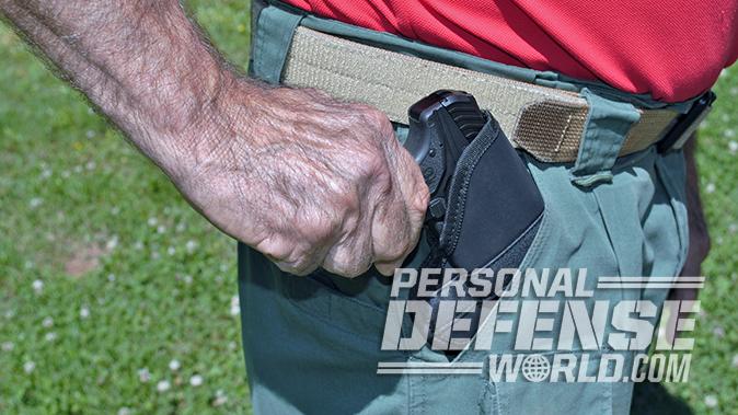 Ruger LCP II pistol pocket holster lcrx