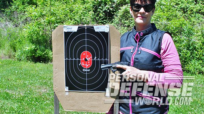 Ruger LCRx revolver target group lcp ii