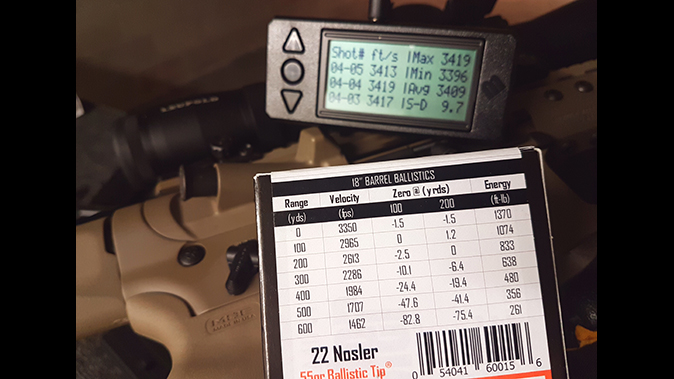 Nosler Varmageddon rifle ballistics