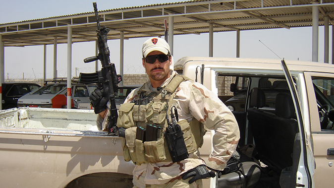 robert keller with rifle