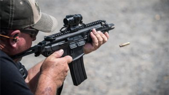 Sig MCX Rattler rifle shooting