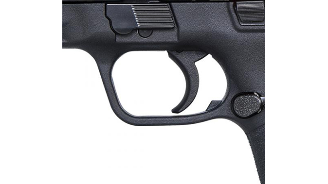 Smith & Wesson M&P380 Shield EZ pistol trigger