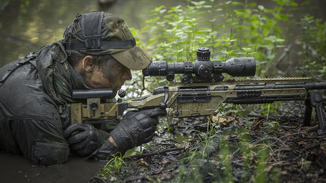 Steyr SSG 08 A1 rifle