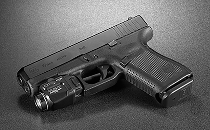 Streamlight TLR-7 light on glock