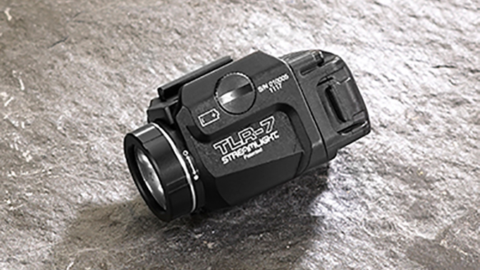 Streamlight TLR-7 light angle