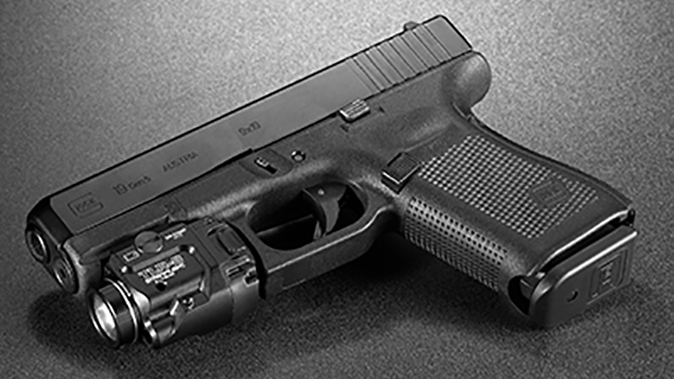 Streamlight TLR-8 light laser on glock