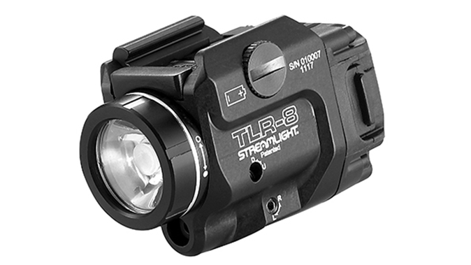 Streamlight TLR-8 light laser angled