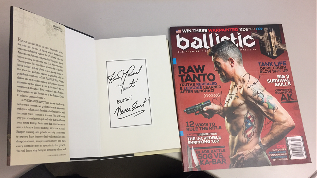 Patriot's Day 2018 autographs