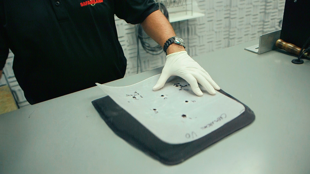 bullet resistant body armor safariland lab