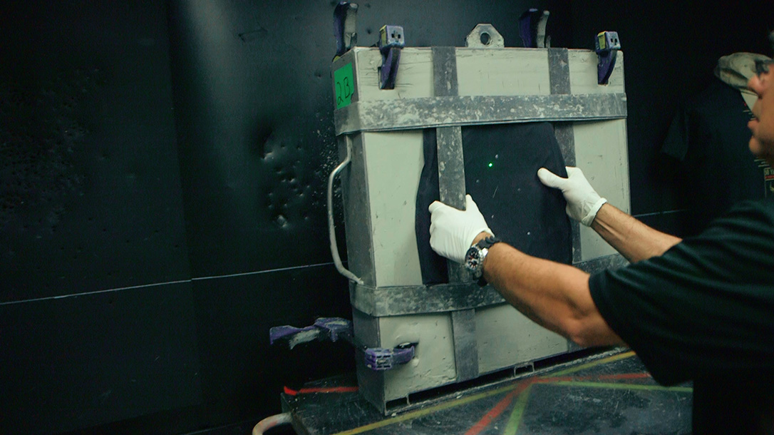 bullet resistant body armor safariland lab test