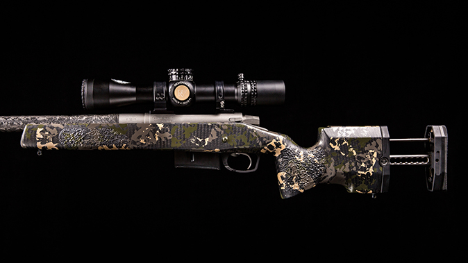 gunwerks copilot rifle stock extended