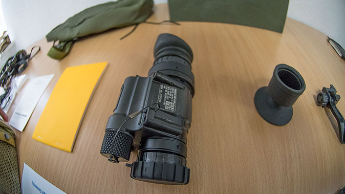 AN/PVS-14 Night Vision Monoculars closeup