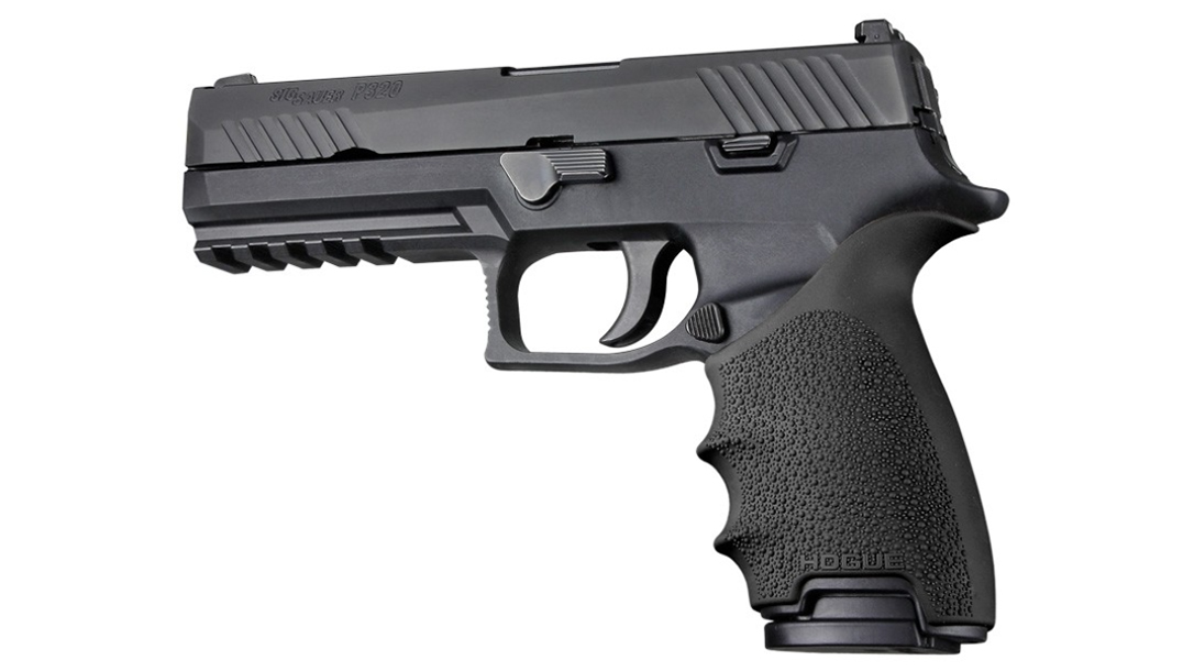 hogue handall beavertail grip p320 black