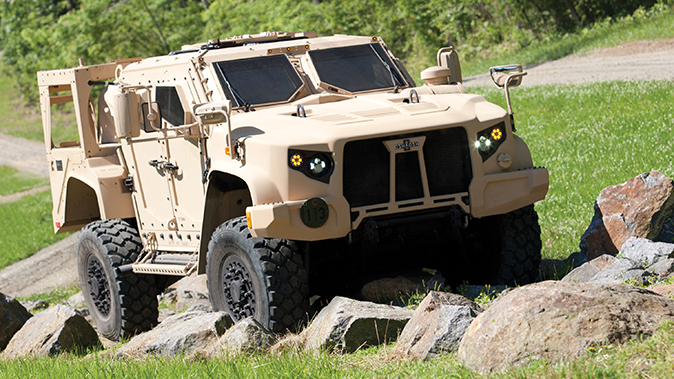 Oshkosh JLTV front right angle