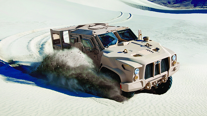 Oshkosh JLTV desert
