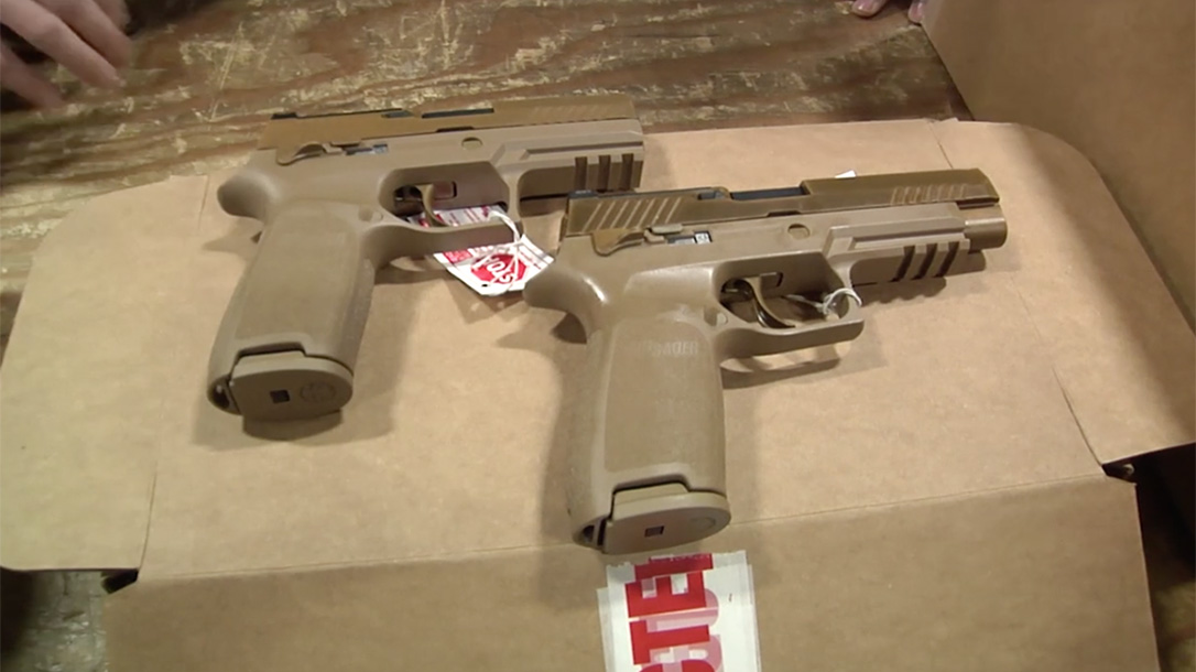 modular handgun system pistols comparison