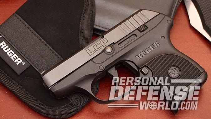 Ruger LCP pistol left profile