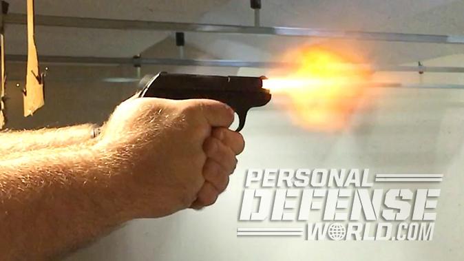 Ruger LCP pistol recoil