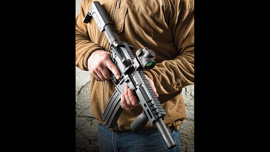cmmg defcan suppressor ak rifle