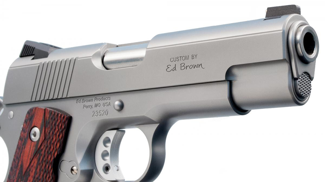 Ed Brown Executive Commander 1911 pistol slide