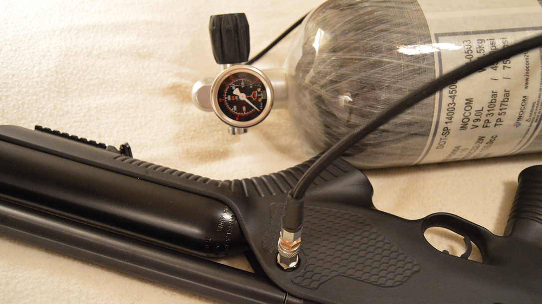 Hatsan Barrage air rifle tank