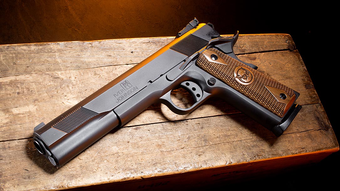 Iver Johnson Eagle XL pistol left profile