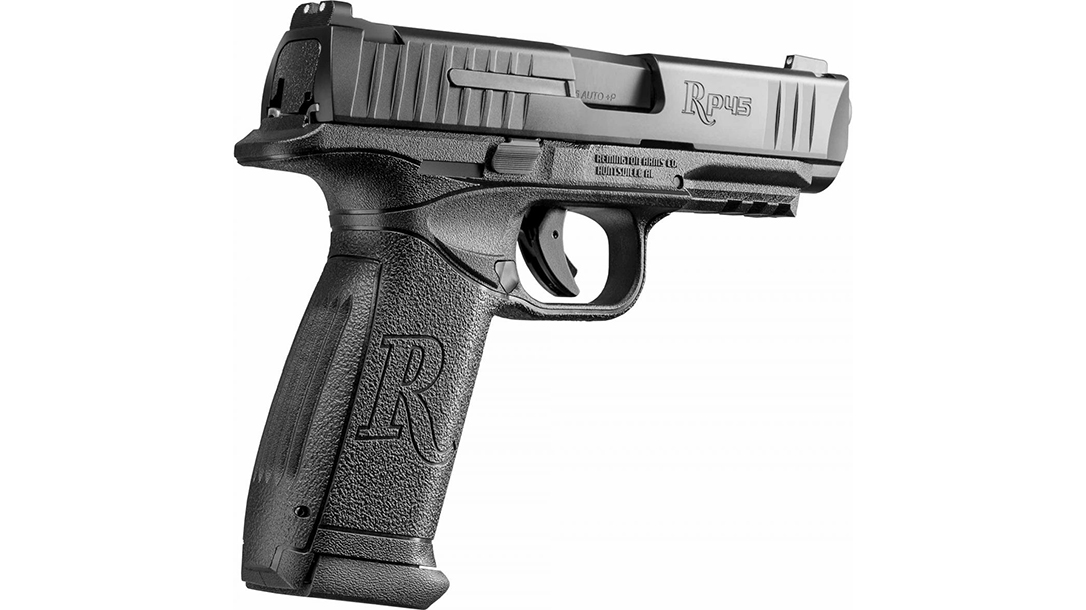 Remington RP45 pistol right angle